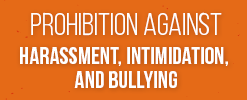 Prohibition Against Harassment, Intimidation, and Bullying document link