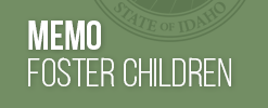 Foster Children Memo link