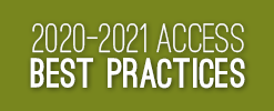 ACCESS Best Practices link