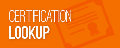 Certification Lookup Link