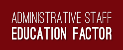 Administrative Staff Education Factor document Link