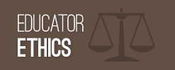 Educator Ethics Webpage link