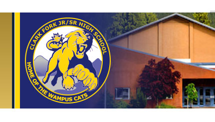 Clark Fork Jr. and Sr. High School logo